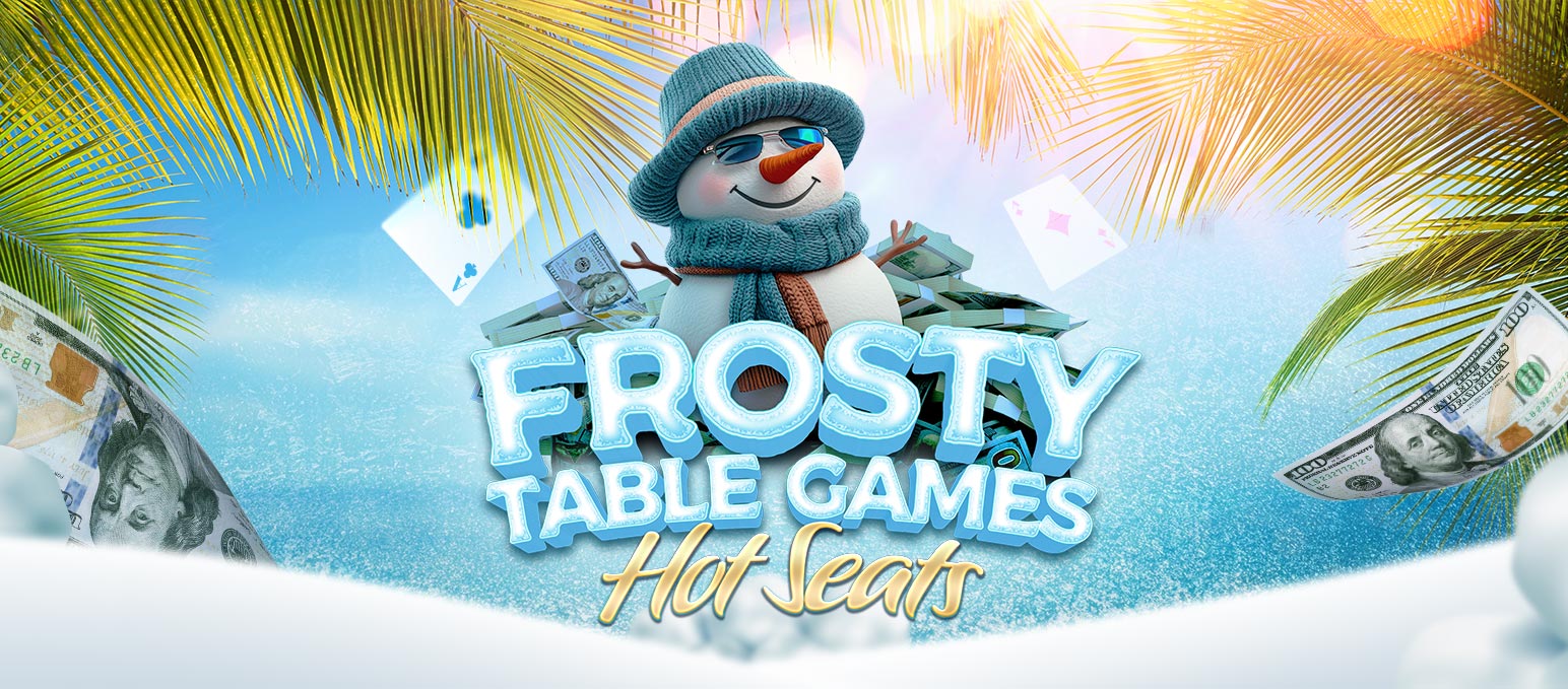 Table Games Frosty Hot Seats